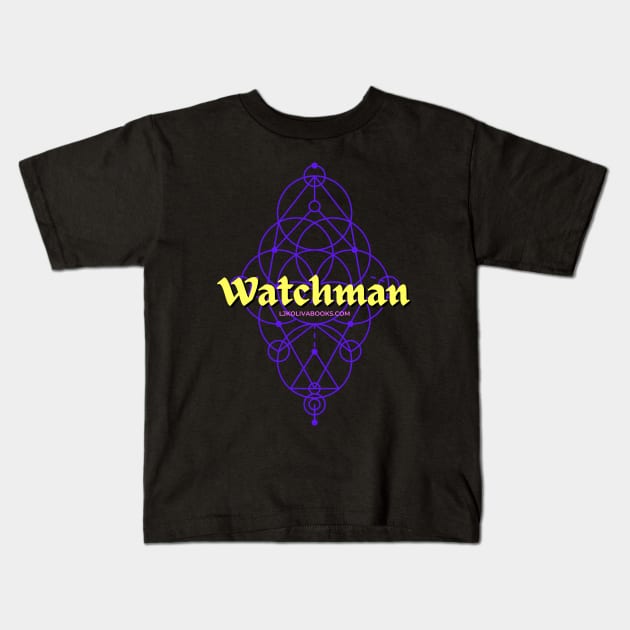 ShadowVerse: Watchman Kids T-Shirt by LJK Oliva Books